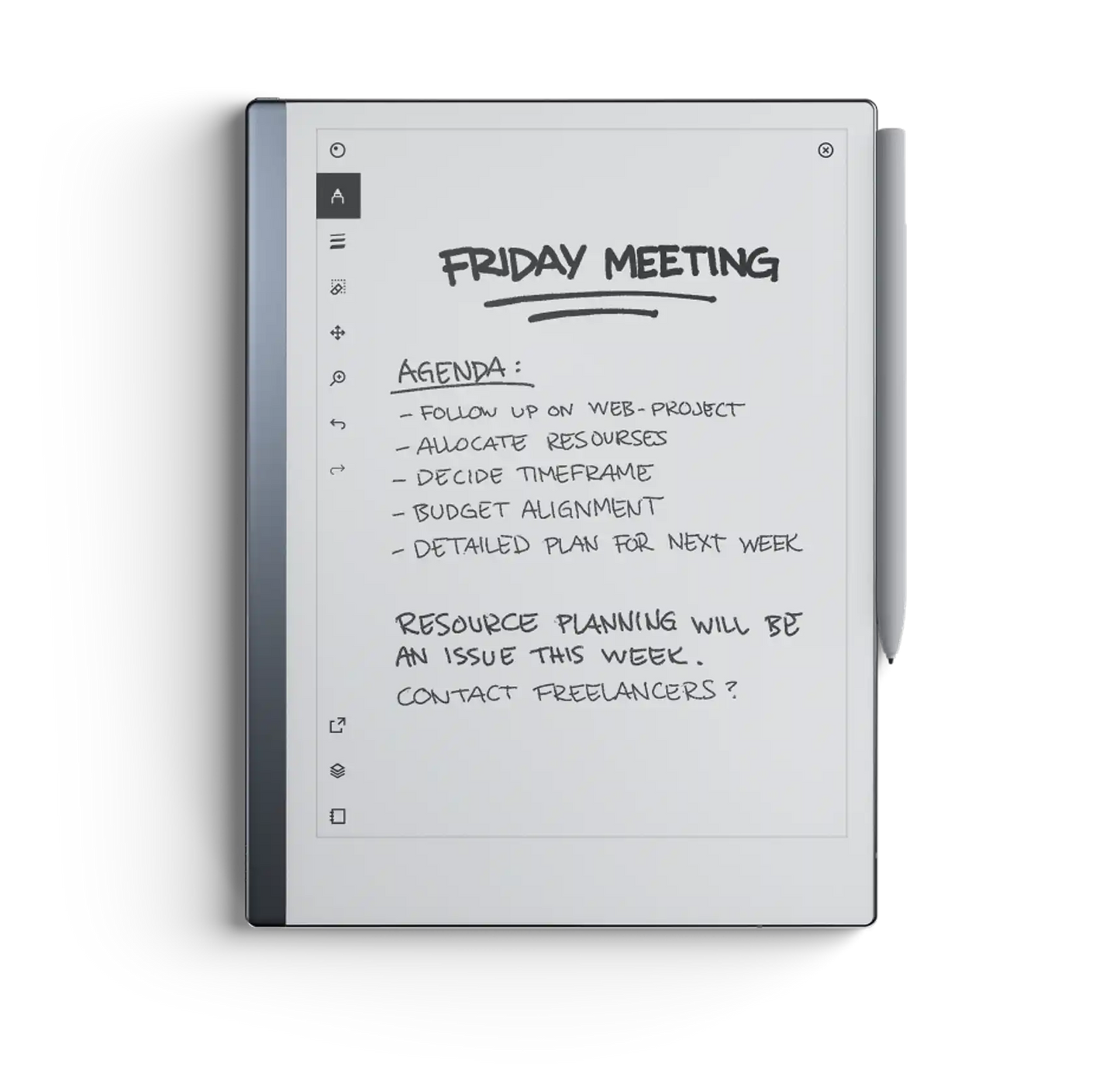 Original Paper Tablet (10.3”) with Marker Plus (Black & White)